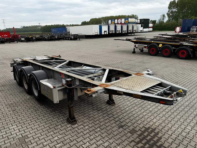 Van Hool 20FT / 20FT SWAP ADR (EX/II, EX/III, FL, OX, AT), BPW, disc brakes, liftaxle, galvanized, ALCOA, NL-Chassis, empty weight 3.300K - Transportjer kontejnerësh/ Gjysmë rimorkio me karroceri të çmontueshme: foto 5 Van Hool 20FT / 20FT SWAP ADR (EX/II, EX/III, FL, OX, AT), BPW, disc brakes, liftaxle, galvanized, ALCOA, NL-Chassis, empty weight 3.300K - Transportjer kontejnerësh/ Gjysmë rimorkio me karroceri të çmontueshme: foto 5