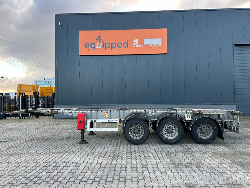 Van Hool 20FT/30FT, ADR (FL, AT, OX), empty weight: 3.700kg, ALCOA, galvanized, BPW + DISC, liftaxle - Transportjer kontejnerësh/ Gjysmë rimorkio me karroceri të çmontueshme: foto 2 Van Hool 20FT/30FT, ADR (FL, AT, OX), empty weight: 3.700kg, ALCOA, galvanized, BPW + DISC, liftaxle - Transportjer kontejnerësh/ Gjysmë rimorkio me karroceri të çmontueshme: foto 2