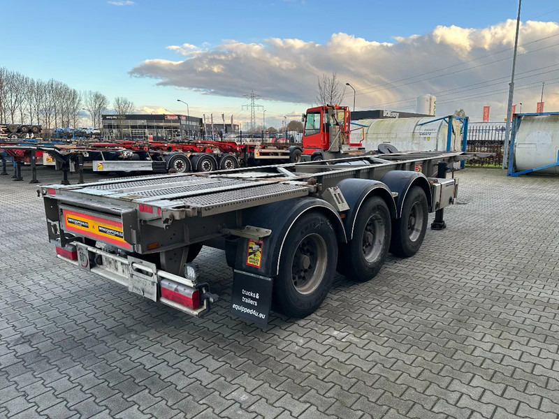 Van Hool 20FT/30FT, ADR (FL, AT, OX), empty weight: 3.700kg, ALCOA, galvanized, BPW + DISC, liftaxle - Transportjer kontejnerësh/ Gjysmë rimorkio me karroceri të çmontueshme: foto 3 Van Hool 20FT/30FT, ADR (FL, AT, OX), empty weight: 3.700kg, ALCOA, galvanized, BPW + DISC, liftaxle - Transportjer kontejnerësh/ Gjysmë rimorkio me karroceri të çmontueshme: foto 3