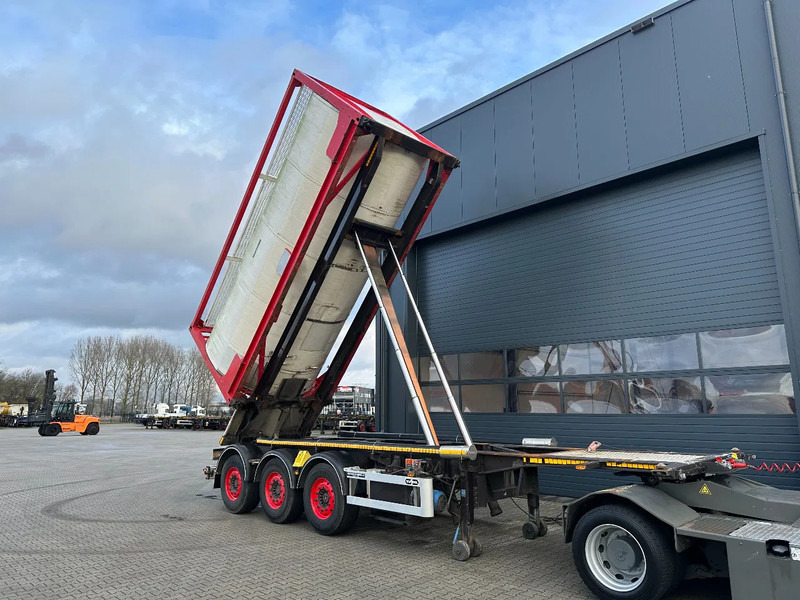 Van Hool 20FT, 66° Tipping-chassis, ADR (EX/II, EX/III, FL, AT), SAF, 2 liftaxles, 380V - Transportjer kontejnerësh/ Gjysmë rimorkio me karroceri të çmontueshme: foto 1 Van Hool 20FT, 66° Tipping-chassis, ADR (EX/II, EX/III, FL, AT), SAF, 2 liftaxles, 380V - Transportjer kontejnerësh/ Gjysmë rimorkio me karroceri të çmontueshme: foto 1