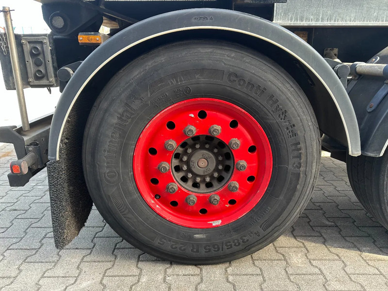 Transportjer kontejnerësh/ Gjysmë rimorkio me karroceri të çmontueshme Van Hool 20FT Tipping-chassis, ADR (EX/II, EX/III, FL, AT), SAF, 2 liftaxles, APK/ADR: 10-2025: foto 18