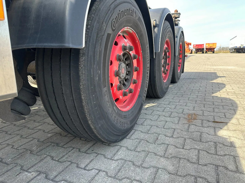 Transportjer kontejnerësh/ Gjysmë rimorkio me karroceri të çmontueshme Van Hool 20FT Tipping-chassis, ADR (EX/II, EX/III, FL, AT), SAF, 2 liftaxles, APK/ADR: 10-2025: foto 20
