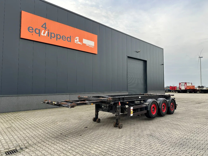 Van Hool 20FT Tipping-chassis, ADR (EX/II, EX/III, FL, AT), SAF + DISC, 2 liftaxles - Transportjer kontejnerësh/ Gjysmë rimorkio me karroceri të çmontueshme: foto 2 Van Hool 20FT Tipping-chassis, ADR (EX/II, EX/III, FL, AT), SAF + DISC, 2 liftaxles - Transportjer kontejnerësh/ Gjysmë rimorkio me karroceri të çmontueshme: foto 2