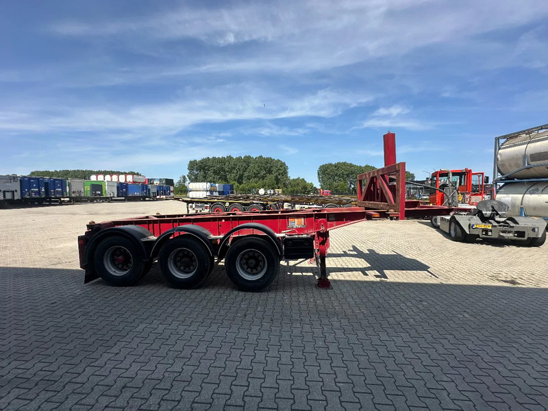 Van Hool 3 AXLE 20FT TIPPING-CHASSIS, BPW + disc, liftaxle, steering axle, BROKEN HYVA-CYLINDER - Transportjer kontejnerësh/ Gjysmë rimorkio me karroceri të çmontueshme: foto 3 Van Hool 3 AXLE 20FT TIPPING-CHASSIS, BPW + disc, liftaxle, steering axle, BROKEN HYVA-CYLINDER - Transportjer kontejnerësh/ Gjysmë rimorkio me karroceri të çmontueshme: foto 3