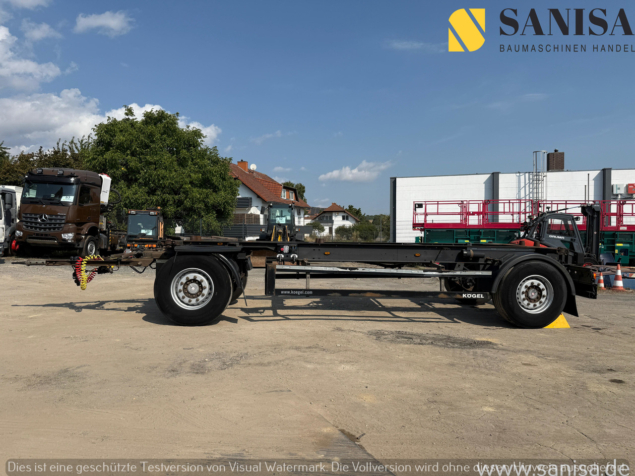 KÖGEL AW18/Wechselfahrgestell/BDF/Pneumatik - Shasia e rimorkios: foto 2 KÖGEL AW18/Wechselfahrgestell/BDF/Pneumatik - Shasia e rimorkios: foto 2