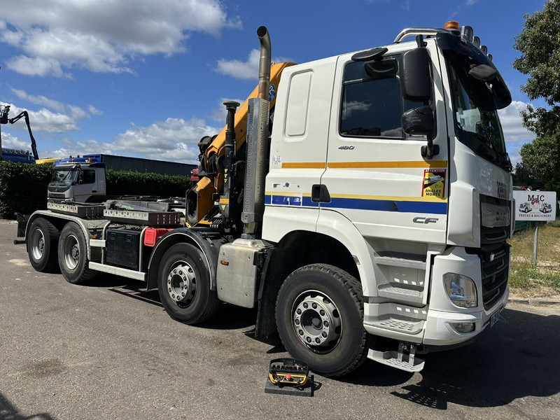 DAF CF 480 8x4 HOOKLIFT + CRANE (19m!) EFFER 205 / 6S + WINCH - RETARDER - *165.000km* - VERY NICE - Kamion me vinç: foto 2 DAF CF 480 8x4 HOOKLIFT + CRANE (19m!) EFFER 205 / 6S + WINCH - RETARDER - *165.000km* - VERY NICE - Kamion me vinç: foto 2
