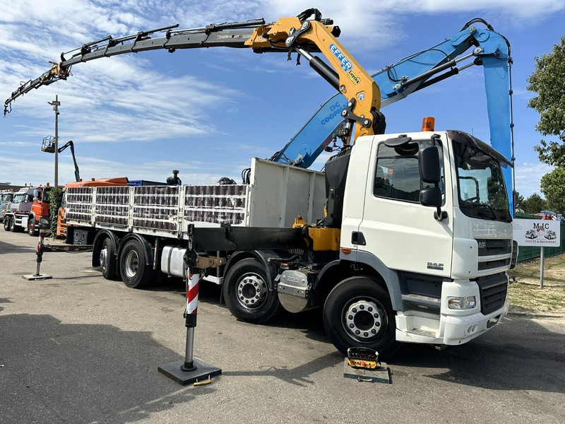 DAF CF 85.360 8x2 + CRANE (25m!) EFFER 305 6S + JIB 4S + ROTATOR - PLATORM 7m60 - LIFT + STEERING AXLE - EURO 5 - BE - Kamion me karroceri të hapur, Kamion me vinç: foto 2 DAF CF 85.360 8x2 + CRANE (25m!) EFFER 305 6S + JIB 4S + ROTATOR - PLATORM 7m60 - LIFT + STEERING AXLE - EURO 5 - BE - Kamion me karroceri të hapur, Kamion me vinç: foto 2