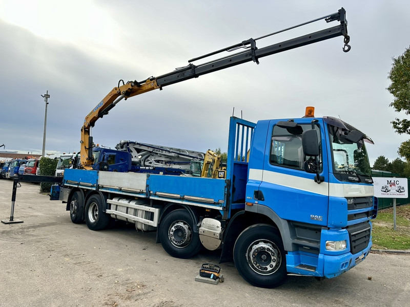 DAF CF 85.360 8x2 PRITSCHE 7m35 + KRAN EFFER 165-3S + RADIO - MANUAL GEARBOX ZF - EURO 5 - BE TRUCK - Kamion me karroceri të hapur, Kamion me vinç: foto 2 DAF CF 85.360 8x2 PRITSCHE 7m35 + KRAN EFFER 165-3S + RADIO - MANUAL GEARBOX ZF - EURO 5 - BE TRUCK - Kamion me karroceri të hapur, Kamion me vinç: foto 2