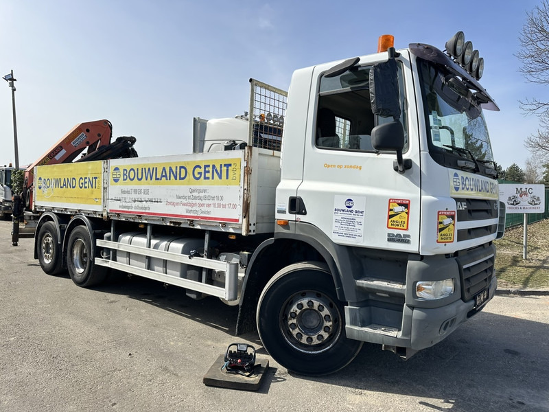 DAF CF 85.460 6x2 LIFT+LENK ACHSE + KRAN PALFINGER PK 18500 (3x) + RADIO + ROTATOR - EURO 5 - AS TRONIC - BE TRUCK - Kamion me karroceri të hapur, Kamion me vinç: foto 1 DAF CF 85.460 6x2 LIFT+LENK ACHSE + KRAN PALFINGER PK 18500 (3x) + RADIO + ROTATOR - EURO 5 - AS TRONIC - BE TRUCK - Kamion me karroceri të hapur, Kamion me vinç: foto 1