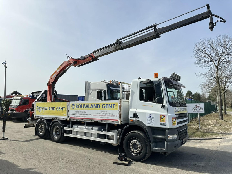 DAF CF 85.460 6x2 LIFT+STEERING AXLE + CRANE PALFINGER PK 18500 (3x) + RADIO + ROTATOR - EURO 5 - AS TRONIC - BE TRUCK - Kamion kabinë-shasi, Kamion me vinç: foto 1 DAF CF 85.460 6x2 LIFT+STEERING AXLE + CRANE PALFINGER PK 18500 (3x) + RADIO + ROTATOR - EURO 5 - AS TRONIC - BE TRUCK - Kamion kabinë-shasi, Kamion me vinç: foto 1