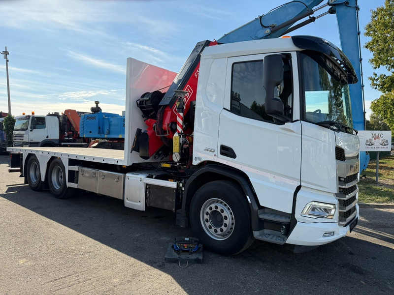DAF XD 450 6x4 PRITSCHE + (24m) KRAN FASSI F345 8x + WINCH - 35.000km - *TOP CONDITION* - BE TRUCK - Kamion me karroceri të hapur, Kamion me vinç: foto 1 DAF XD 450 6x4 PRITSCHE + (24m) KRAN FASSI F345 8x + WINCH - 35.000km - *TOP CONDITION* - BE TRUCK - Kamion me karroceri të hapur, Kamion me vinç: foto 1