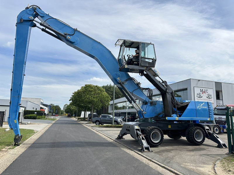 Fuchs TEREX MHL 360 OVERSLAGKRAAN / MATERIAL HANDLER / UMSCHLAGBAGGER - TOP ZUSTAND - Ekskavator me goma: foto 4 Fuchs TEREX MHL 360 OVERSLAGKRAAN / MATERIAL HANDLER / UMSCHLAGBAGGER - TOP ZUSTAND - Ekskavator me goma: foto 4