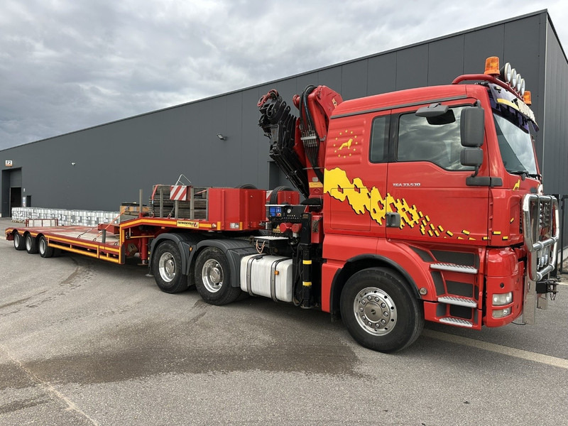 MAN TGA 33.530 6x4 - 90T + KRAN HMF 3720 K6 (17.3m) - RETARDER - MANUAL ZF - EURO 3 - 590.000km - ALCOA - BIG AXLES HUB REDUCTION - BE TRUCK - TOP ZUSTAND - Gjysmë-kamion: foto 3 MAN TGA 33.530 6x4 - 90T + KRAN HMF 3720 K6 (17.3m) - RETARDER - MANUAL ZF - EURO 3 - 590.000km - ALCOA - BIG AXLES HUB REDUCTION - BE TRUCK - TOP ZUSTAND - Gjysmë-kamion: foto 3