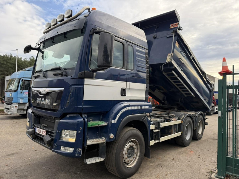 MAN TGS 33.480 6x4 ZSM + KIPPER - WECHSEL / WISSELSYSTEEM / DOUBLE PVA - RETARDER - HUB REDUCTION - BE TRUCK - Gjysmë-kamion: foto 4 MAN TGS 33.480 6x4 ZSM + KIPPER - WECHSEL / WISSELSYSTEEM / DOUBLE PVA - RETARDER - HUB REDUCTION - BE TRUCK - Gjysmë-kamion: foto 4