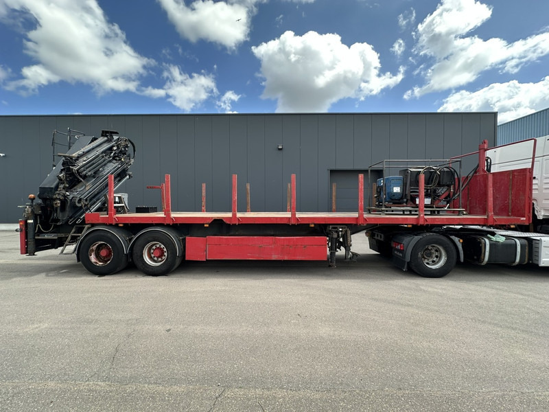 Kwb 2-AXLES PLATFORM + CRANE + HIAB 377 E-4 HIPRO + JIB 100X-3 + RADIO + ROTATOR - SAF axles - AIR SUSPENISION - BELGIAN REG. - Gjysmë rimorkio e hapur/ Platformë: foto 4 Kwb 2-AXLES PLATFORM + CRANE + HIAB 377 E-4 HIPRO + JIB 100X-3 + RADIO + ROTATOR - SAF axles - AIR SUSPENISION - BELGIAN REG. - Gjysmë rimorkio e hapur/ Platformë: foto 4