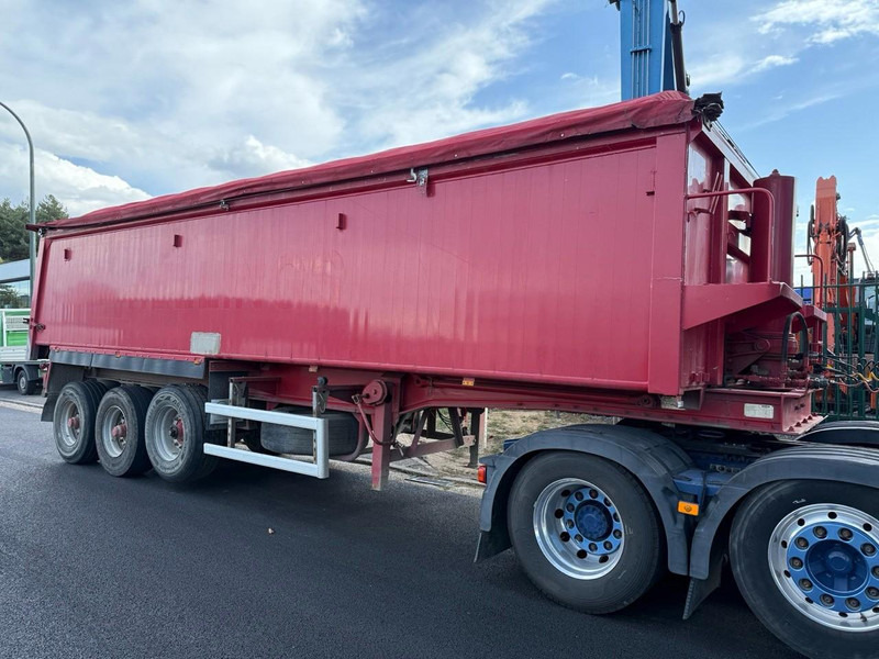LAG 0-3-37 KAL - 3-AXLES ALU TIPPER - 42m3 AIR SUSPENSION - BPW DRUM - MARCOLIN COVER - Gjysmë rimorkio vetëshkarkuese: foto 1 LAG 0-3-37 KAL - 3-AXLES ALU TIPPER - 42m3 AIR SUSPENSION - BPW DRUM - MARCOLIN COVER - Gjysmë rimorkio vetëshkarkuese: foto 1