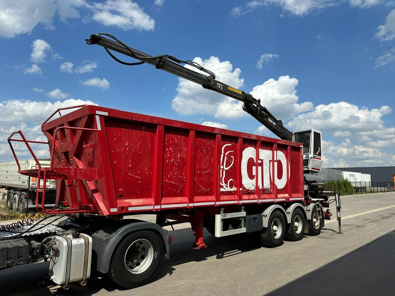 LAG 3-AXLES ALU BOX + CRANE JONSORED 1090 DT-CORTO + CABIN - 2x EXTENDABLE - 5/6 F - BELGIAN PAPERS - Gjysmë rimorkio e hapur/ Platformë: foto 4 LAG 3-AXLES ALU BOX + CRANE JONSORED 1090 DT-CORTO + CABIN - 2x EXTENDABLE - 5/6 F - BELGIAN PAPERS - Gjysmë rimorkio e hapur/ Platformë: foto 4