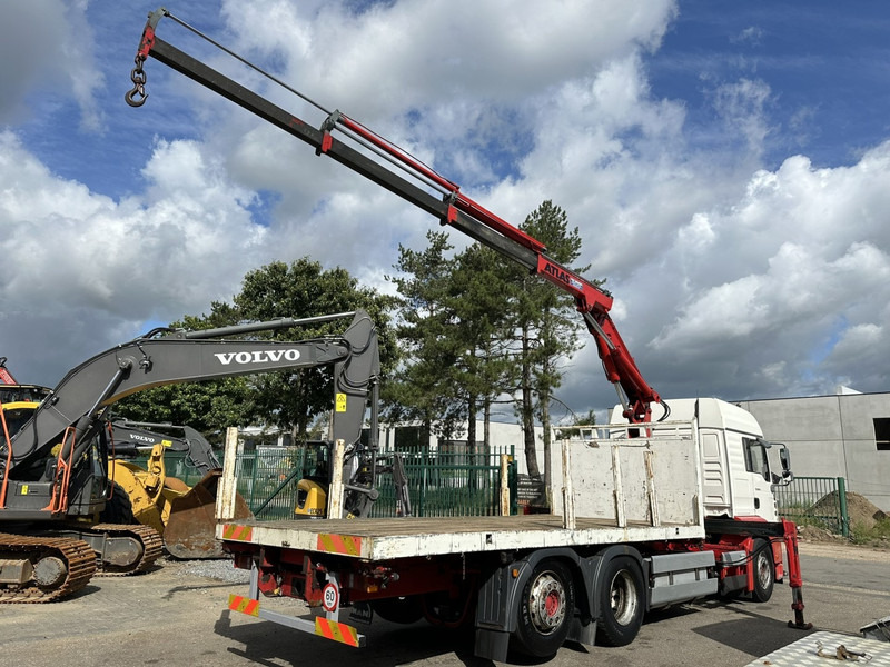 MAN TG 360 A 6x2 + CRANE ATLAS 100.1 A3 - PLATFORM 5m80 - E3 - LIFT-AXLE - FULL AIR SUSPENSION - ZF AS TRONIC - BE TRUCK - Kamion me vinç: foto 5 MAN TG 360 A 6x2 + CRANE ATLAS 100.1 A3 - PLATFORM 5m80 - E3 - LIFT-AXLE - FULL AIR SUSPENSION - ZF AS TRONIC - BE TRUCK - Kamion me vinç: foto 5