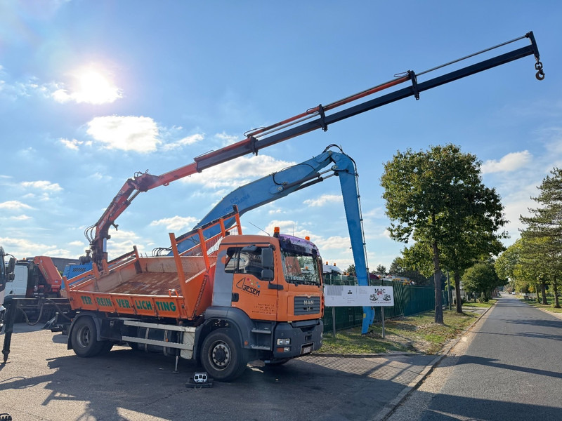 MAN TGA 18.310 4x4 Hydro-drive 2-SEITEN KIPPER + KRAN ATLAS 165 (4x) + RADIO - BE truck - Kamion vetëshkarkues, Kamion me vinç: foto 1 MAN TGA 18.310 4x4 Hydro-drive 2-SEITEN KIPPER + KRAN ATLAS 165 (4x) + RADIO - BE truck - Kamion vetëshkarkues, Kamion me vinç: foto 1