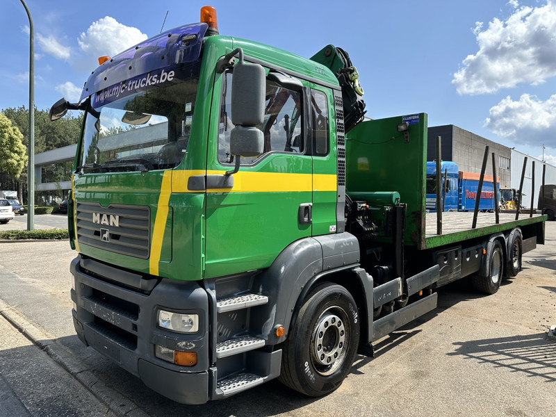 MAN TGA 26.360 6X2 BL + CRANE PALFINGER PK 18500 (4x) - LIFT + STEERING AXLE - PLATFORM 7m75 - MANUAL GEARBOX - Kamion me vinç: foto 4 MAN TGA 26.360 6X2 BL + CRANE PALFINGER PK 18500 (4x) - LIFT + STEERING AXLE - PLATFORM 7m75 - MANUAL GEARBOX - Kamion me vinç: foto 4