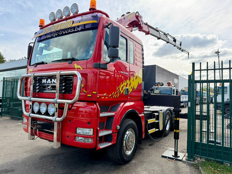 MAN TGA 33.530 6x4 - 90T + CRANE HMF 3720 K6 (17.3m) - RETARDER - MANUAL ZF - EURO 3 - 590.000km - ALCOA - BIG AXLES HUB REDUCTION - BE TRUCK - TOP CONDITION - Kamion me vinç: foto 4 MAN TGA 33.530 6x4 - 90T + CRANE HMF 3720 K6 (17.3m) - RETARDER - MANUAL ZF - EURO 3 - 590.000km - ALCOA - BIG AXLES HUB REDUCTION - BE TRUCK - TOP CONDITION - Kamion me vinç: foto 4