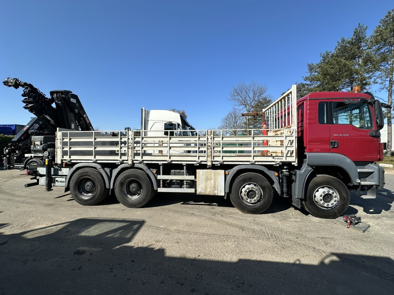 MAN TGS 35.420 8x4 + CRANE HIAB X-HIPRO 302 EP-5 - 192.000km - ROTATOR - 5/6 F - PLATFORM 6m55 - AIR SUSPENSION - TUV 06/2025 - TOP CONDITION - Kamion me karroceri të hapur, Kamion me vinç: foto 4 MAN TGS 35.420 8x4 + CRANE HIAB X-HIPRO 302 EP-5 - 192.000km - ROTATOR - 5/6 F - PLATFORM 6m55 - AIR SUSPENSION - TUV 06/2025 - TOP CONDITION - Kamion me karroceri të hapur, Kamion me vinç: foto 4