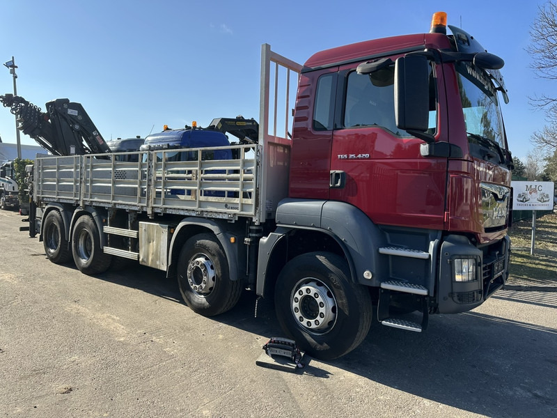 MAN TGS 35.420 8x4 + CRANE HIAB X-HIPRO 302 EP-5 - 192.000km - ROTATOR - 5/6 F - PLATFORM 6m55 - AIR SUSPENSION - TUV 06/2025 - TOP CONDITION - Kamion me vinç: foto 1 MAN TGS 35.420 8x4 + CRANE HIAB X-HIPRO 302 EP-5 - 192.000km - ROTATOR - 5/6 F - PLATFORM 6m55 - AIR SUSPENSION - TUV 06/2025 - TOP CONDITION - Kamion me vinç: foto 1