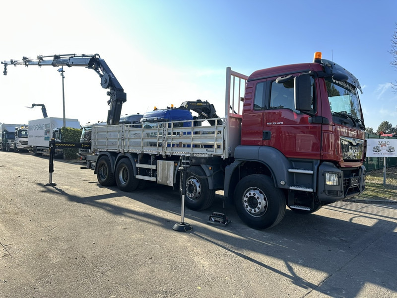 MAN TGS 35.420 8x4 + CRANE HIAB X-HIPRO 302 EP-5 - 192.000km - ROTATOR - 5/6 F - PLATFORM 6m55 - AIR SUSPENSION - TUV 06/2025 - TOP CONDITION - Kamion me vinç: foto 3 MAN TGS 35.420 8x4 + CRANE HIAB X-HIPRO 302 EP-5 - 192.000km - ROTATOR - 5/6 F - PLATFORM 6m55 - AIR SUSPENSION - TUV 06/2025 - TOP CONDITION - Kamion me vinç: foto 3