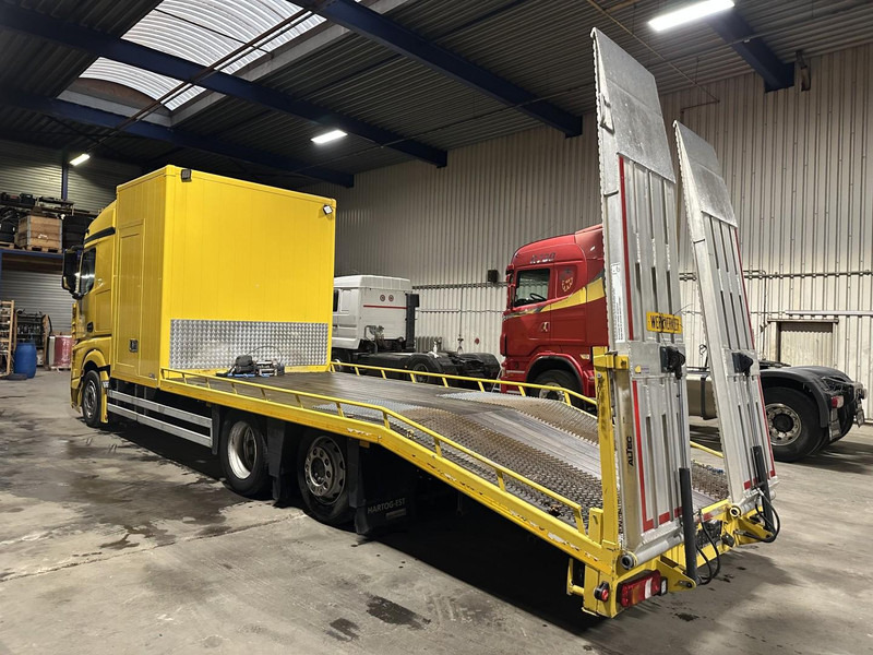 Mercedes-Benz ACTROS 2745 6x2 OPRIJWAGEN / AUTOTRANSPORTER / MACHINE TRANSPORTER - WINCH - 6m10 - EURO 5 - LIFT AXLE - HYDR RAMPS - NL TRUCK - Karrotrec: foto 3 Mercedes-Benz ACTROS 2745 6x2 OPRIJWAGEN / AUTOTRANSPORTER / MACHINE TRANSPORTER - WINCH - 6m10 - EURO 5 - LIFT AXLE - HYDR RAMPS - NL TRUCK - Karrotrec: foto 3