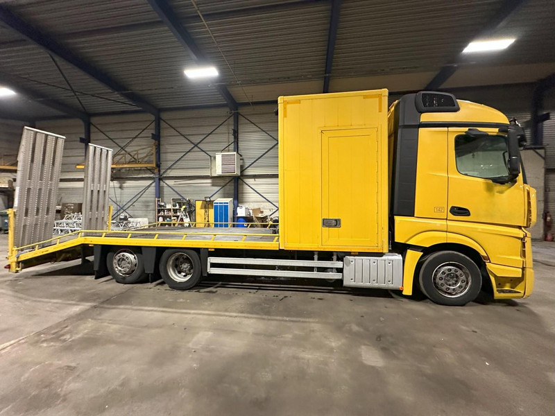 Mercedes-Benz ACTROS 2745 6x2 OPRIJWAGEN / AUTOTRANSPORTER / MACHINE TRANSPORTER - WINCH - 6m10 - EURO 5 - LIFT AXLE - HYDR RAMPS - NL TRUCK - Karrotrec: foto 5 Mercedes-Benz ACTROS 2745 6x2 OPRIJWAGEN / AUTOTRANSPORTER / MACHINE TRANSPORTER - WINCH - 6m10 - EURO 5 - LIFT AXLE - HYDR RAMPS - NL TRUCK - Karrotrec: foto 5