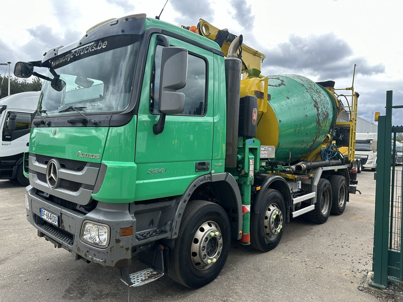 Mercedes-Benz ACTROS 3241 8x4 PUMI PM M 21-3 (21m) Putzmeister - *238.000km* / 1586H - EPS - BLADVERING / NAAFREDUCTIE - Autobetoniere: foto 3 Mercedes-Benz ACTROS 3241 8x4 PUMI PM M 21-3 (21m) Putzmeister - *238.000km* / 1586H - EPS - BLADVERING / NAAFREDUCTIE - Autobetoniere: foto 3