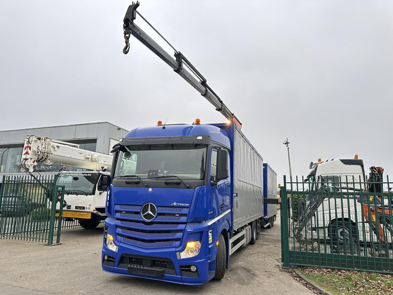 Mercedes-Benz Actros 2645 6x2 105m³ JUMBO + RETARDER + CRANE PALFINGER PK 19.001 SLD (4x) + RADIO - *FULL AIR* - FRIGO - EURO 6 - SAF AXLES - BELGIAN TRUCK - Kamion me vinç: foto 3 Mercedes-Benz Actros 2645 6x2 105m³ JUMBO + RETARDER + CRANE PALFINGER PK 19.001 SLD (4x) + RADIO - *FULL AIR* - FRIGO - EURO 6 - SAF AXLES - BELGIAN TRUCK - Kamion me vinç: foto 3
