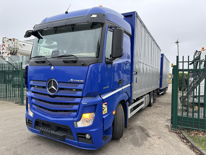 Mercedes-Benz Actros 2645 6x2 105m³ JUMBO + RETARDER + KRAN PALFINGER PK 19.001 SLD (4x) + RADIO - *FULL AIR* - FRIGO - EURO 6 - SAF AXLES - BELGIAN TRUCK - Kamion vagonetë, Kamion me vinç: foto 3 Mercedes-Benz Actros 2645 6x2 105m³ JUMBO + RETARDER + KRAN PALFINGER PK 19.001 SLD (4x) + RADIO - *FULL AIR* - FRIGO - EURO 6 - SAF AXLES - BELGIAN TRUCK - Kamion vagonetë, Kamion me vinç: foto 3
