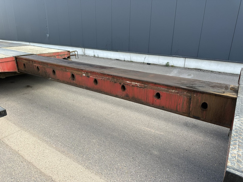 Gjysmë rimorkio me plan ngarkimi të ulët Nooteboom OSD-39 VV 39T - EXTENDABLE / AUSSCHIEBBAHR - 1 STEERING AXLE - SAF - LUCHTVERING - BELGIAN REGISTRATION: foto 10