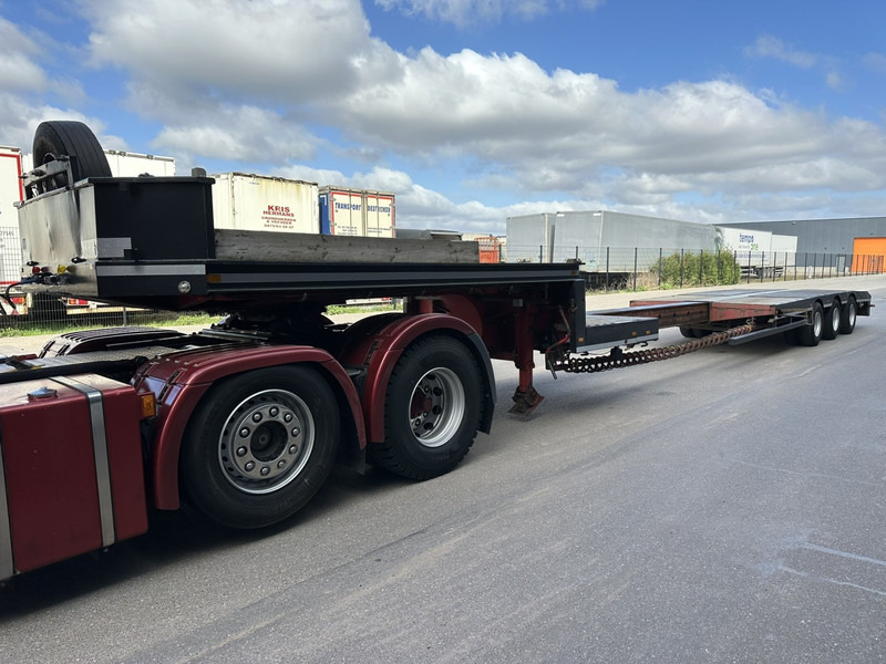 Gjysmë rimorkio me plan ngarkimi të ulët Nooteboom OSD-39 VV 39T - EXTENDABLE / AUSSCHIEBBAHR - 1 STEERING AXLE - SAF - LUCHTVERING - BELGIAN REGISTRATION: foto 8