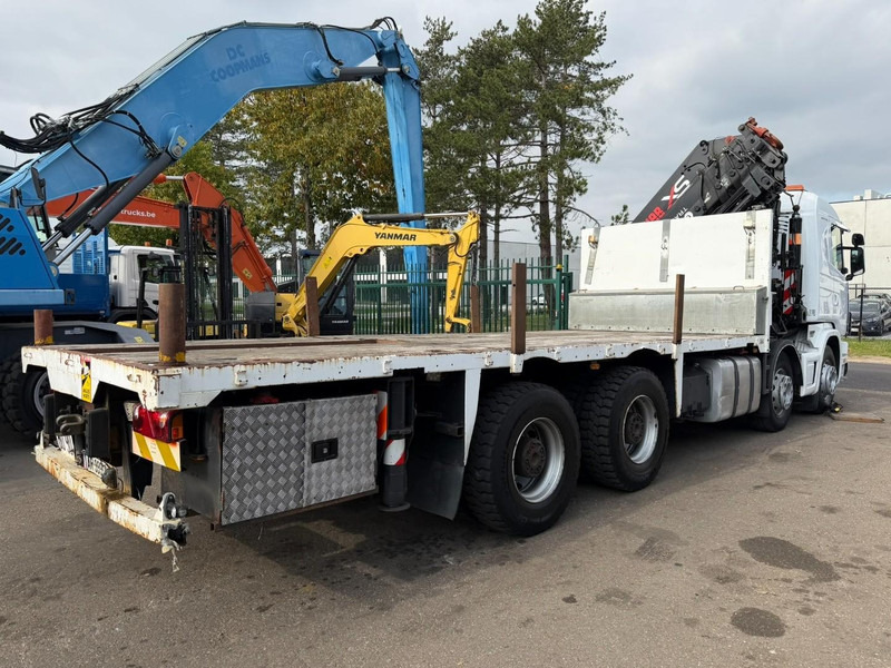 Scania 114C-380 8x4 + CRANE HIAB 700 E-5 - PLATFORM 6m80 + TWISTLOCKS - MANUAL - RETARDER - STEEL SPRING / BIG AXLE HUB REDUCTION  - AP ACHSEN - Kamion me vinç: foto 4 Scania 114C-380 8x4 + CRANE HIAB 700 E-5 - PLATFORM 6m80 + TWISTLOCKS - MANUAL - RETARDER - STEEL SPRING / BIG AXLE HUB REDUCTION  - AP ACHSEN - Kamion me vinç: foto 4
