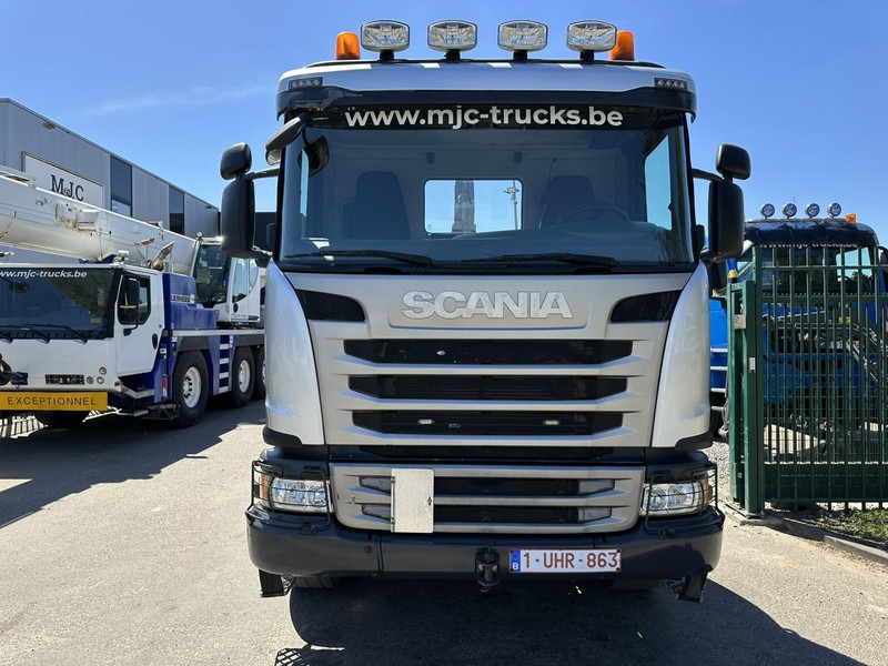 Scania G450 6x4 HAAKSYSTEEM AJK 20T - 5760mm - 3m90 WB - BLADVERING / NAAFREDUCTIE - EURO 6 - BE TRUCK - Kamion vetëngarkues: foto 2 Scania G450 6x4 HAAKSYSTEEM AJK 20T - 5760mm - 3m90 WB - BLADVERING / NAAFREDUCTIE - EURO 6 - BE TRUCK - Kamion vetëngarkues: foto 2