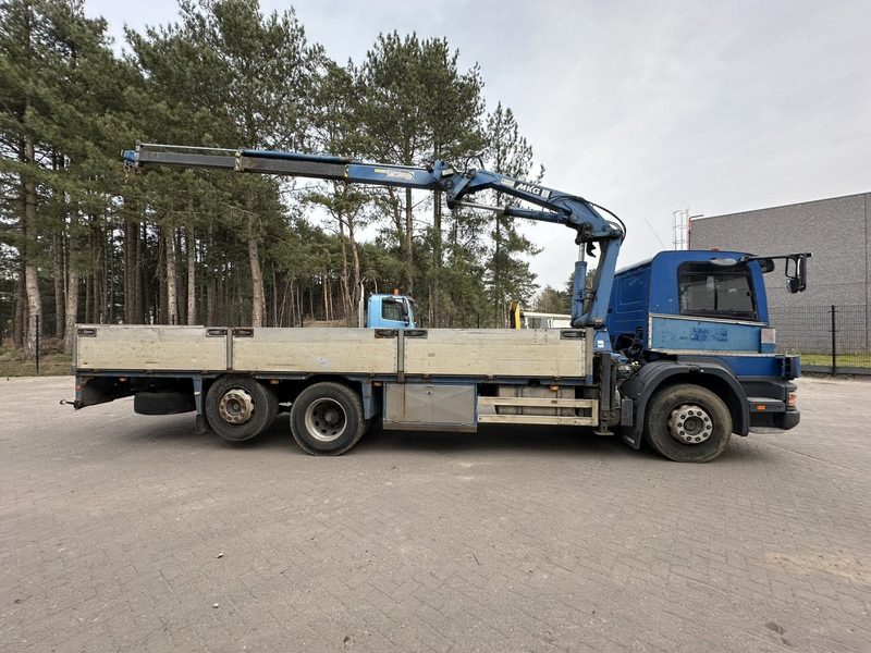 Scania P 94-220 6x2 + CRANE / GRUA MKG HLK 125 - STEEL CARRIER - MANUAL 4+4 - LIFT + STEERING AXLE - BE TRUCK - Kamion me vinç: foto 4 Scania P 94-220 6x2 + CRANE / GRUA MKG HLK 125 - STEEL CARRIER - MANUAL 4+4 - LIFT + STEERING AXLE - BE TRUCK - Kamion me vinç: foto 4