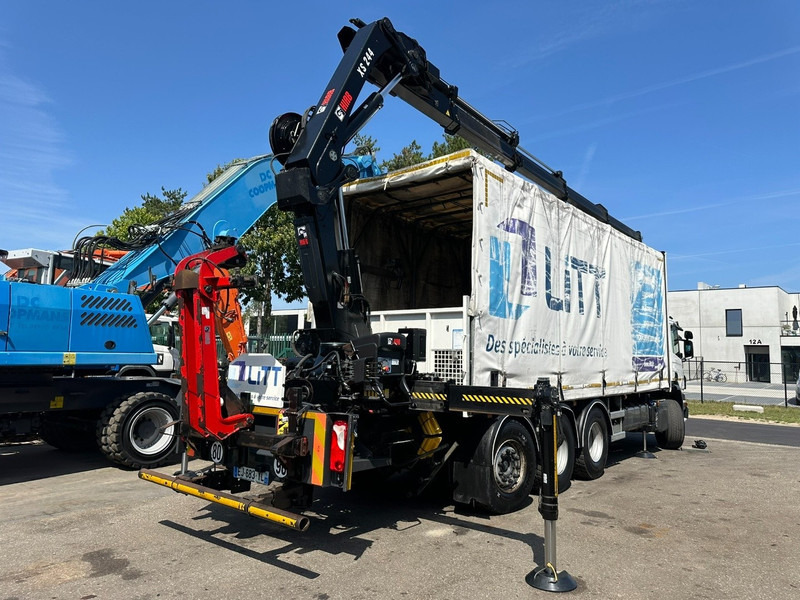 Scania P410 8x4 TRIDEM + CRANE HIAB 244 EP-4 HIDUO - RETARDER - LIFT + STEERING AXLE - *327.000km* - RADIO - Kamion me vinç: foto 5 Scania P410 8x4 TRIDEM + CRANE HIAB 244 EP-4 HIDUO - RETARDER - LIFT + STEERING AXLE - *327.000km* - RADIO - Kamion me vinç: foto 5