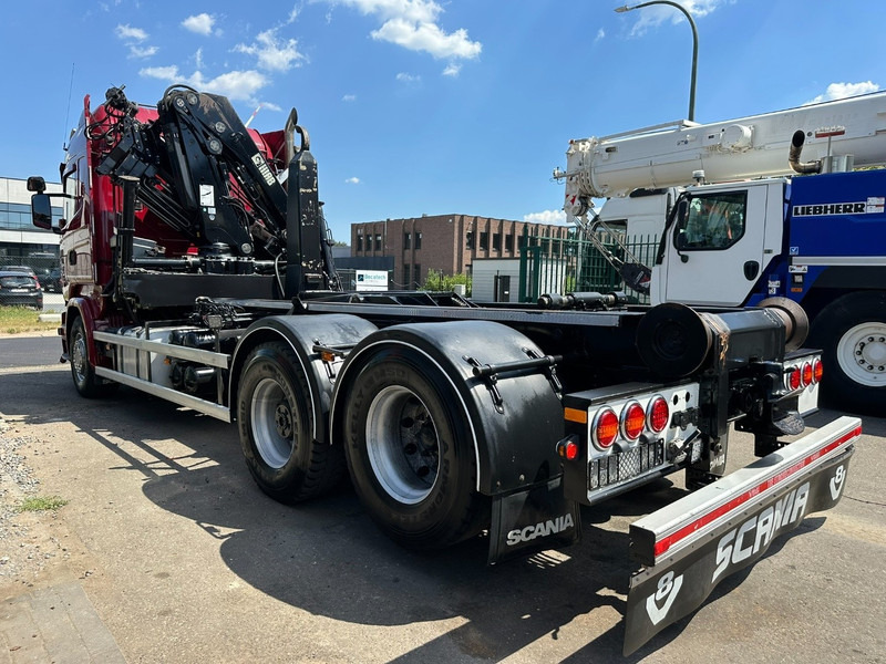 Scania R580 6X2 V8 HOOKLIFT + CRANE HIAB 211 E-4 HIPRO - ROTATOR - RETARDER - ALCOA ALU - RADIO - NL TRUCK - Kamion vetëngarkues, Kamion me vinç: foto 5 Scania R580 6X2 V8 HOOKLIFT + CRANE HIAB 211 E-4 HIPRO - ROTATOR - RETARDER - ALCOA ALU - RADIO - NL TRUCK - Kamion vetëngarkues, Kamion me vinç: foto 5