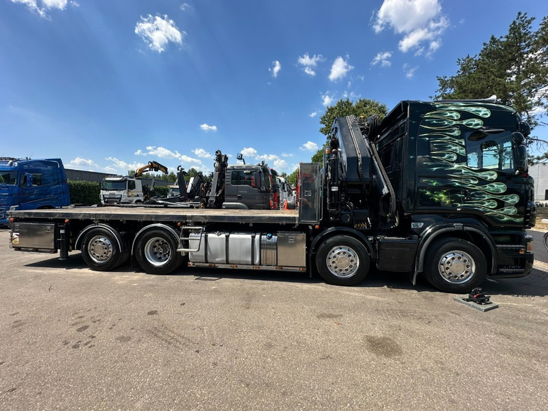 Scania R620 8x2 + CRANE HIAB 800 EP-5 HIPRO - RETARDER - LIFT/STEERING AXLE - HIGHLINE SLEEPER - LEATHER - ALCOA - Kamion me vinç: foto 5 Scania R620 8x2 + CRANE HIAB 800 EP-5 HIPRO - RETARDER - LIFT/STEERING AXLE - HIGHLINE SLEEPER - LEATHER - ALCOA - Kamion me vinç: foto 5