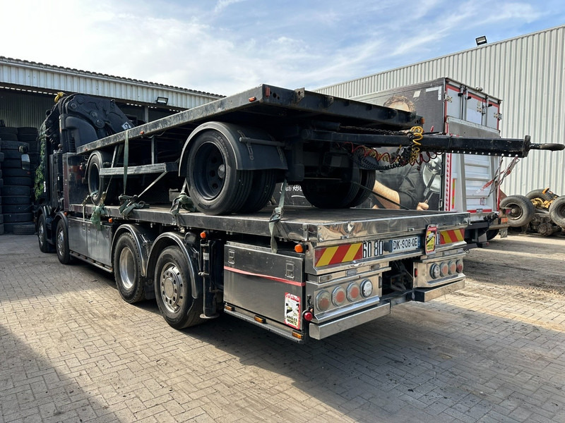Scania R620 8x2 + KRAN HIAB 800EP-5 HiPro - RETARDER - LIFT/STEERING AXLE - HIGHLINE SLEEPER - LEATHER - ALCOA - Kamion me karroceri të hapur, Kamion me vinç: foto 4 Scania R620 8x2 + KRAN HIAB 800EP-5 HiPro - RETARDER - LIFT/STEERING AXLE - HIGHLINE SLEEPER - LEATHER - ALCOA - Kamion me karroceri të hapur, Kamion me vinç: foto 4