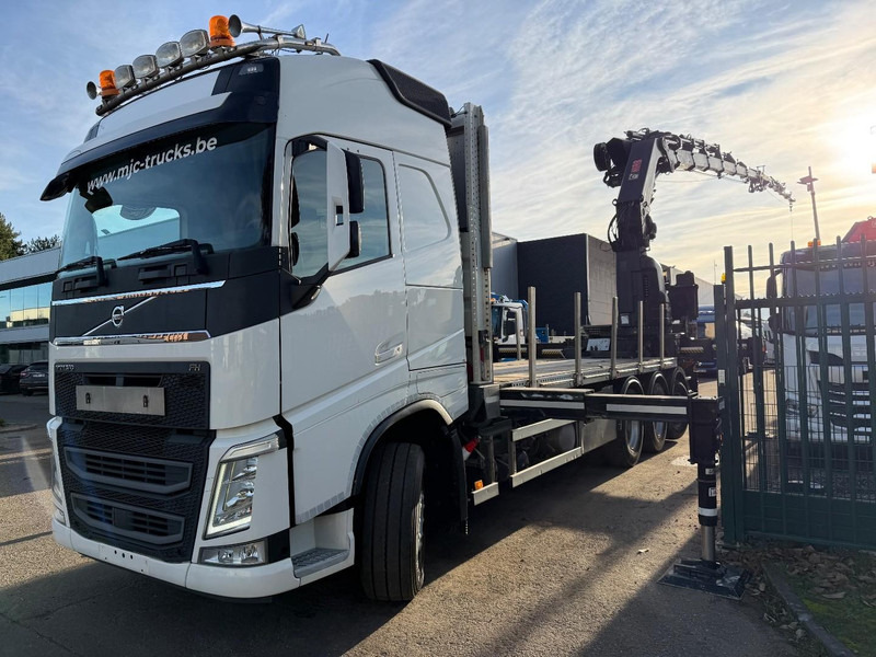 Volvo FH 420 8x4 TRIDEM + (31m!) CRANE HIAB 858 E-7 + JIB X-5 + WINCH - 114.000km - BE TRUCK - Kamion me vinç: foto 3 Volvo FH 420 8x4 TRIDEM + (31m!) CRANE HIAB 858 E-7 + JIB X-5 + WINCH - 114.000km - BE TRUCK - Kamion me vinç: foto 3