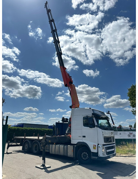 Volvo FH 500 6X2 + CRANE PALFINGER PK50002 E 6x - RETARDER - PLATFORM 6m20 - TWISTLOCKS 20' - 561.000km - EURO 5 - Kamion me vinç: foto 4 Volvo FH 500 6X2 + CRANE PALFINGER PK50002 E 6x - RETARDER - PLATFORM 6m20 - TWISTLOCKS 20' - 561.000km - EURO 5 - Kamion me vinç: foto 4