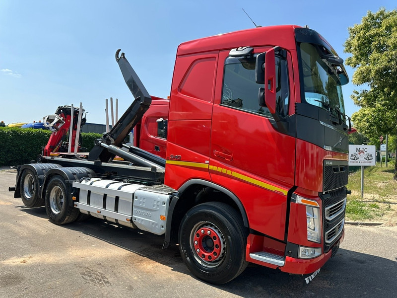 Volvo FH 540 6x4 HOOKLIFT 20T - RETARDER - LIFT AXLE - I-park Cool - SLEEPERCAB - E6 - BE TRUCK - Kamion vetëngarkues: foto 1 Volvo FH 540 6x4 HOOKLIFT 20T - RETARDER - LIFT AXLE - I-park Cool - SLEEPERCAB - E6 - BE TRUCK - Kamion vetëngarkues: foto 1
