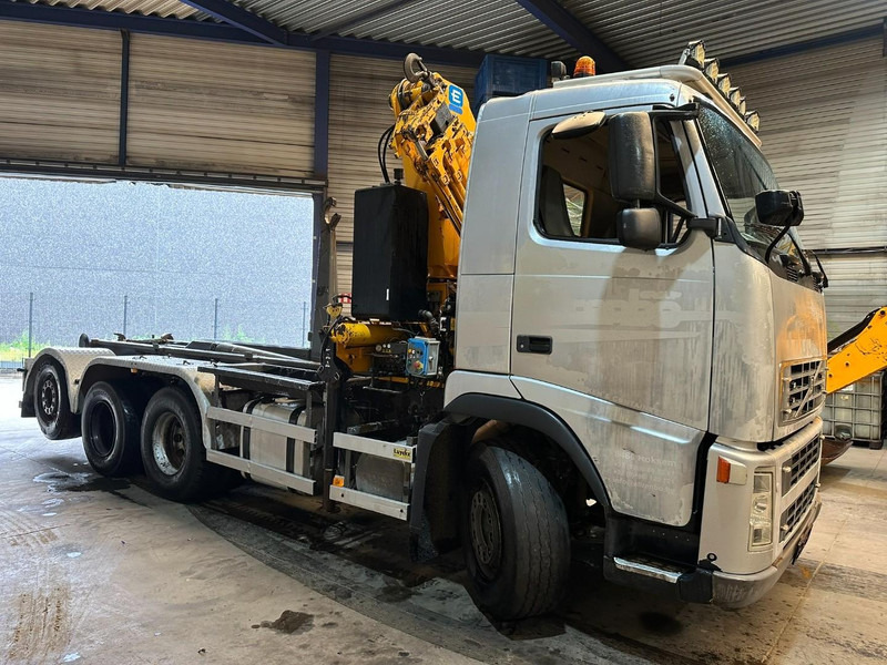 Volvo FH12-420 8x4 HOOKLIFT AJK + CRANE EFFER 250 - 3S - RADIO - TRIDEM LIFT + STEERING AXLE - I SHIFT - BE TRUCK - Kamion vetëngarkues, Kamion me vinç: foto 3 Volvo FH12-420 8x4 HOOKLIFT AJK + CRANE EFFER 250 - 3S - RADIO - TRIDEM LIFT + STEERING AXLE - I SHIFT - BE TRUCK - Kamion vetëngarkues, Kamion me vinç: foto 3