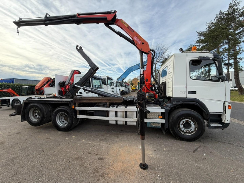 Volvo FM 400 6x2 HOOKLIFT + CRANE PALFINGER PK 15500 B (2x) - 5/6 F - MANUAL - EURO 4 - BE TRUCK - Kamion vetëngarkues, Kamion me vinç: foto 5 Volvo FM 400 6x2 HOOKLIFT + CRANE PALFINGER PK 15500 B (2x) - 5/6 F - MANUAL - EURO 4 - BE TRUCK - Kamion vetëngarkues, Kamion me vinç: foto 5