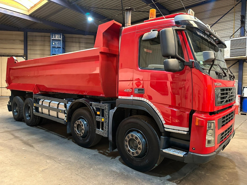 Volvo FM12-420 8x4 ATM TIPPER - MANUAL - STEEL SPRING / BLATT - BIG AXLES HUB REDUCTION - BE TRUCK - Kamion vetëshkarkues: foto 3 Volvo FM12-420 8x4 ATM TIPPER - MANUAL - STEEL SPRING / BLATT - BIG AXLES HUB REDUCTION - BE TRUCK - Kamion vetëshkarkues: foto 3