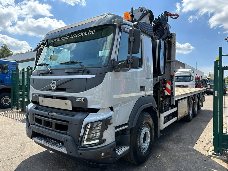 Volvo FMX 330 8x4 TRIDEM PRITSCHE + KRAN EFFER 265 / 6S - PLATFORM 7m50 - EURO 6 - RADIO - *473.000km* - TÜV 05/2026 - BE TRUCK - Kamion me karroceri të hapur, Kamion me vinç: foto 4 Volvo FMX 330 8x4 TRIDEM PRITSCHE + KRAN EFFER 265 / 6S - PLATFORM 7m50 - EURO 6 - RADIO - *473.000km* - TÜV 05/2026 - BE TRUCK - Kamion me karroceri të hapur, Kamion me vinç: foto 4