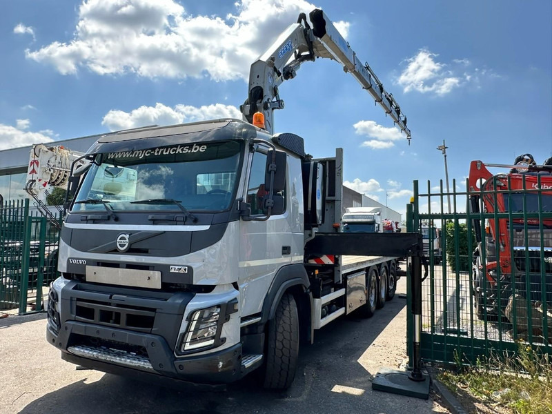 Volvo FMX 330 8x4 TRIDEM PRITSCHE + KRAN EFFER 265 / 6S - PLATFORM 7m50 - EURO 6 - RADIO - *473.000km* - TÜV 05/2026 - BE TRUCK - Kamion me karroceri të hapur, Kamion me vinç: foto 5 Volvo FMX 330 8x4 TRIDEM PRITSCHE + KRAN EFFER 265 / 6S - PLATFORM 7m50 - EURO 6 - RADIO - *473.000km* - TÜV 05/2026 - BE TRUCK - Kamion me karroceri të hapur, Kamion me vinç: foto 5